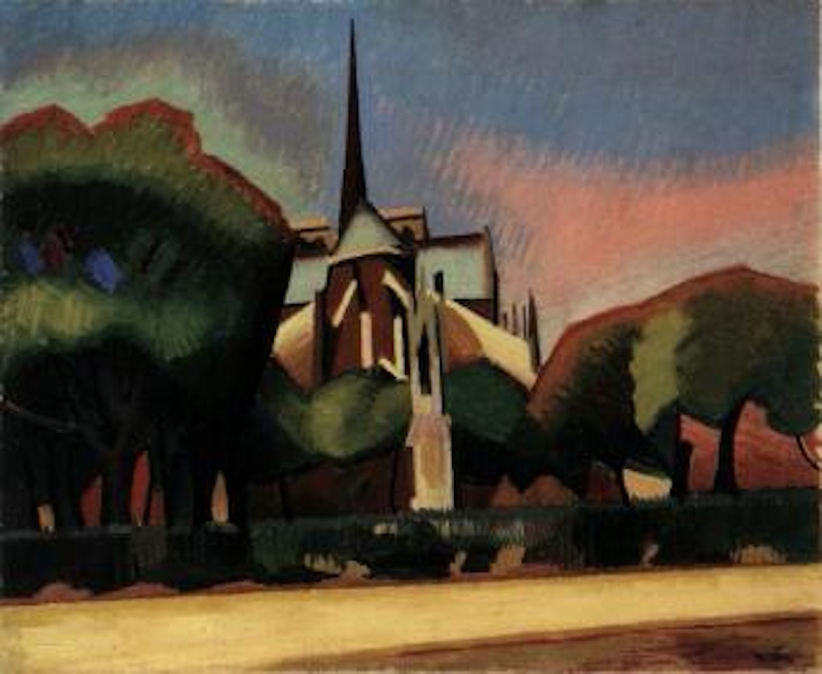 Notre-Dame de Paris by Auguste Herbin