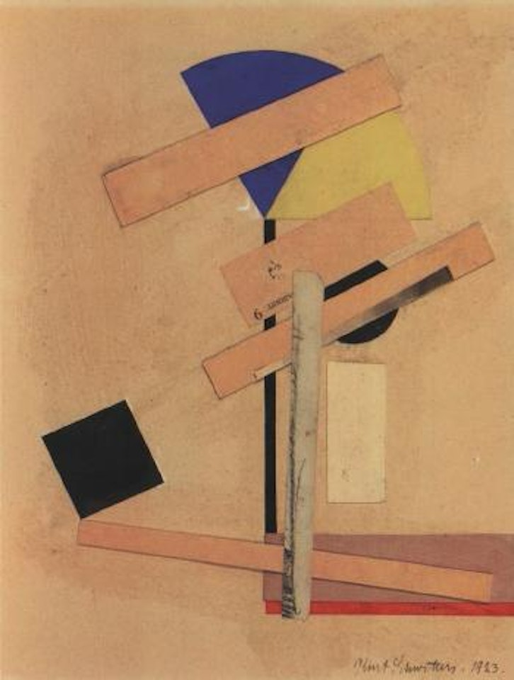Asinet 9 by Kurt Schwitters