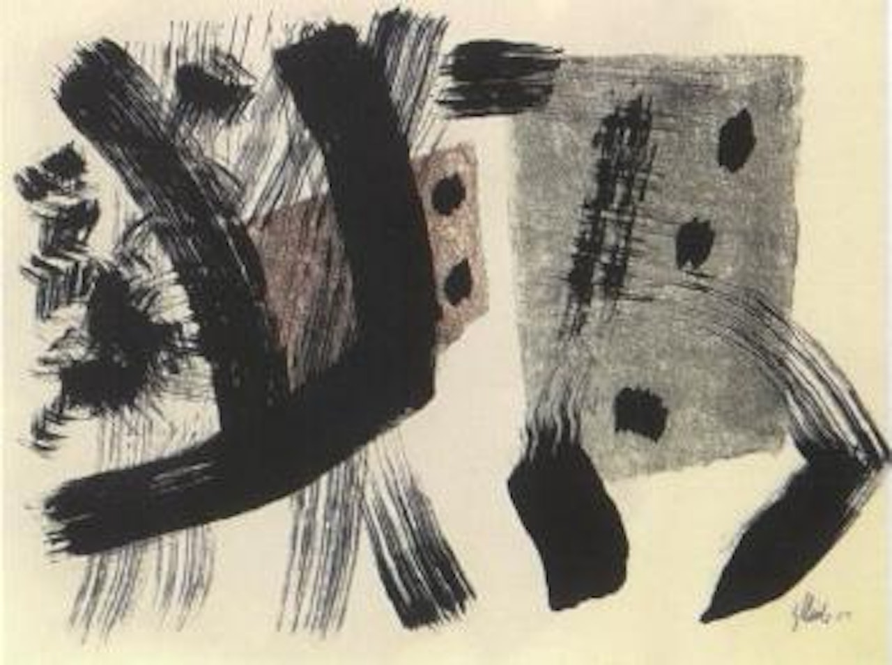 Composition by Fritz Winter