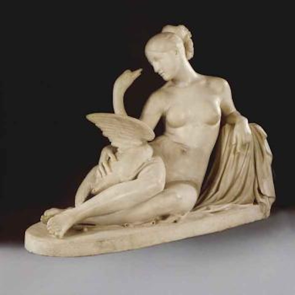 Leda and the swan by Italian School