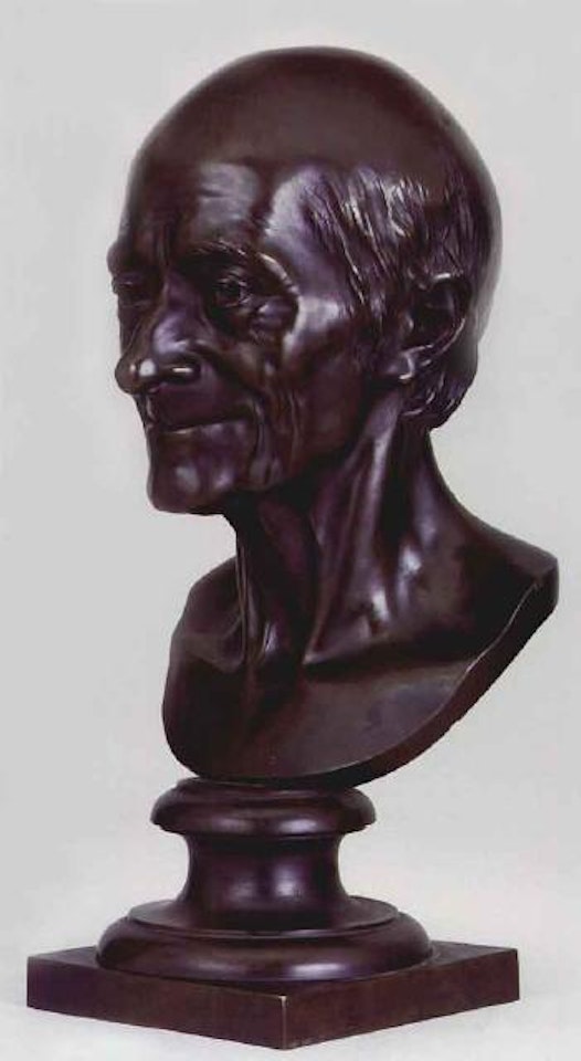 Bust of Voltaire by Jean-Antoine Houdon