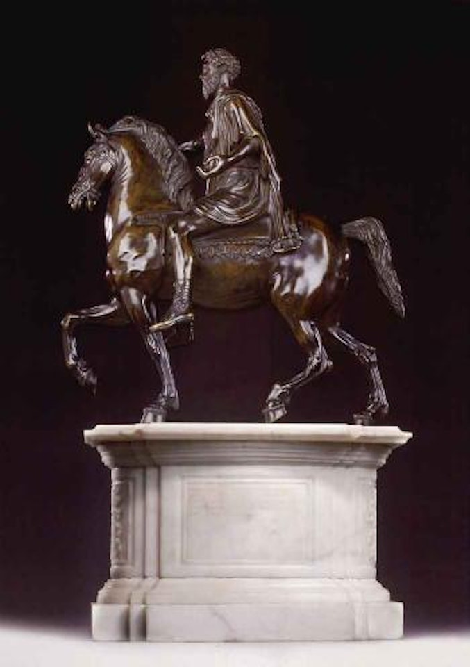Equestrian group of Marcus Aurelius by Italian School