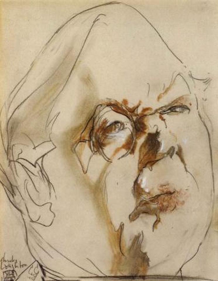 Portrait of Charles Laughton by Horst Janssen