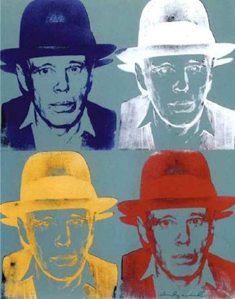 Joseph Beuys by Andy Warhol