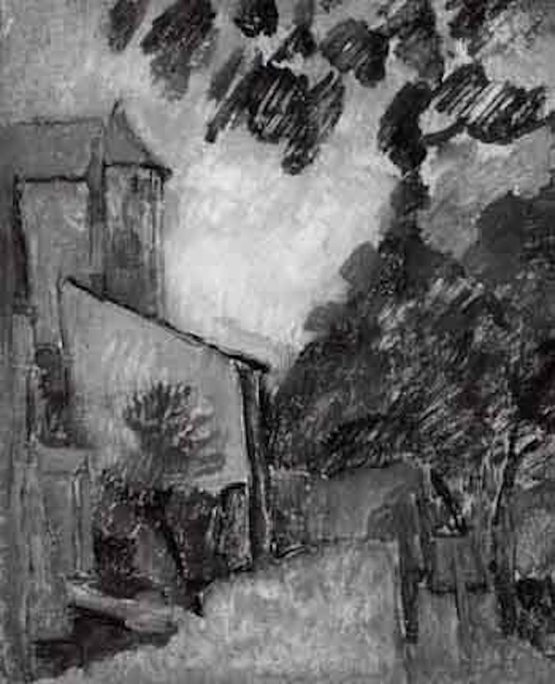 Village with church by Othon Friesz