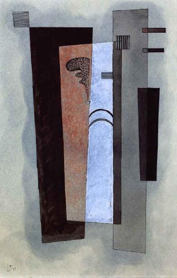 Tendances tranquilles by Wassily Kandinsky