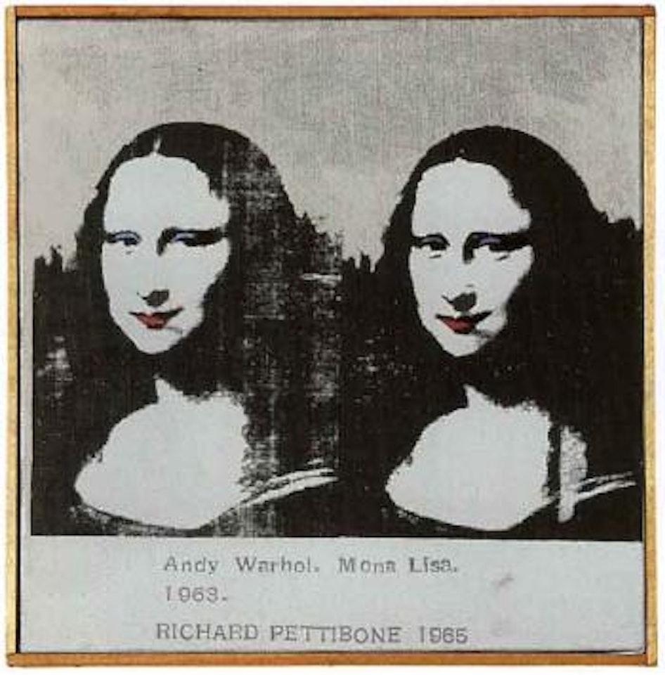 Andy Warhol's Mona Lisa by Richard Pettibone