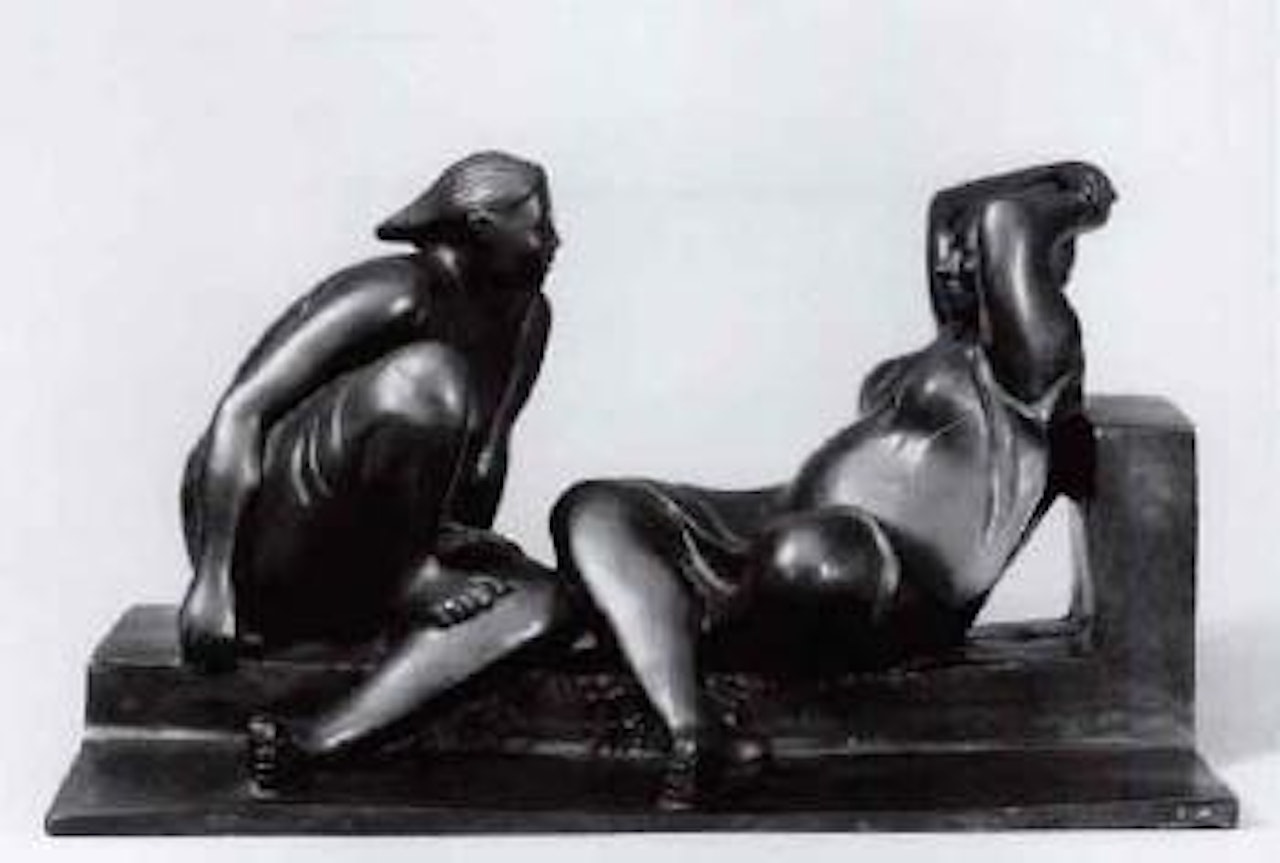 Mujeres Platicando by Francisco Zuñiga
