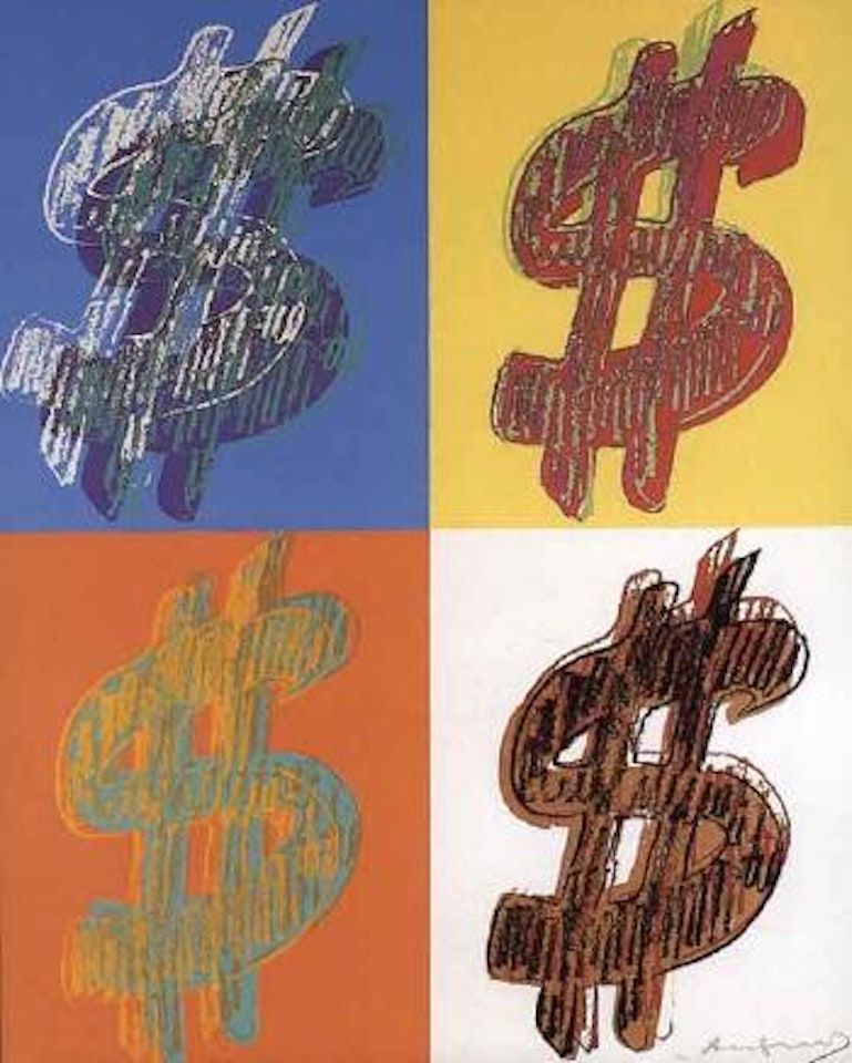 Dollar by Andy Warhol