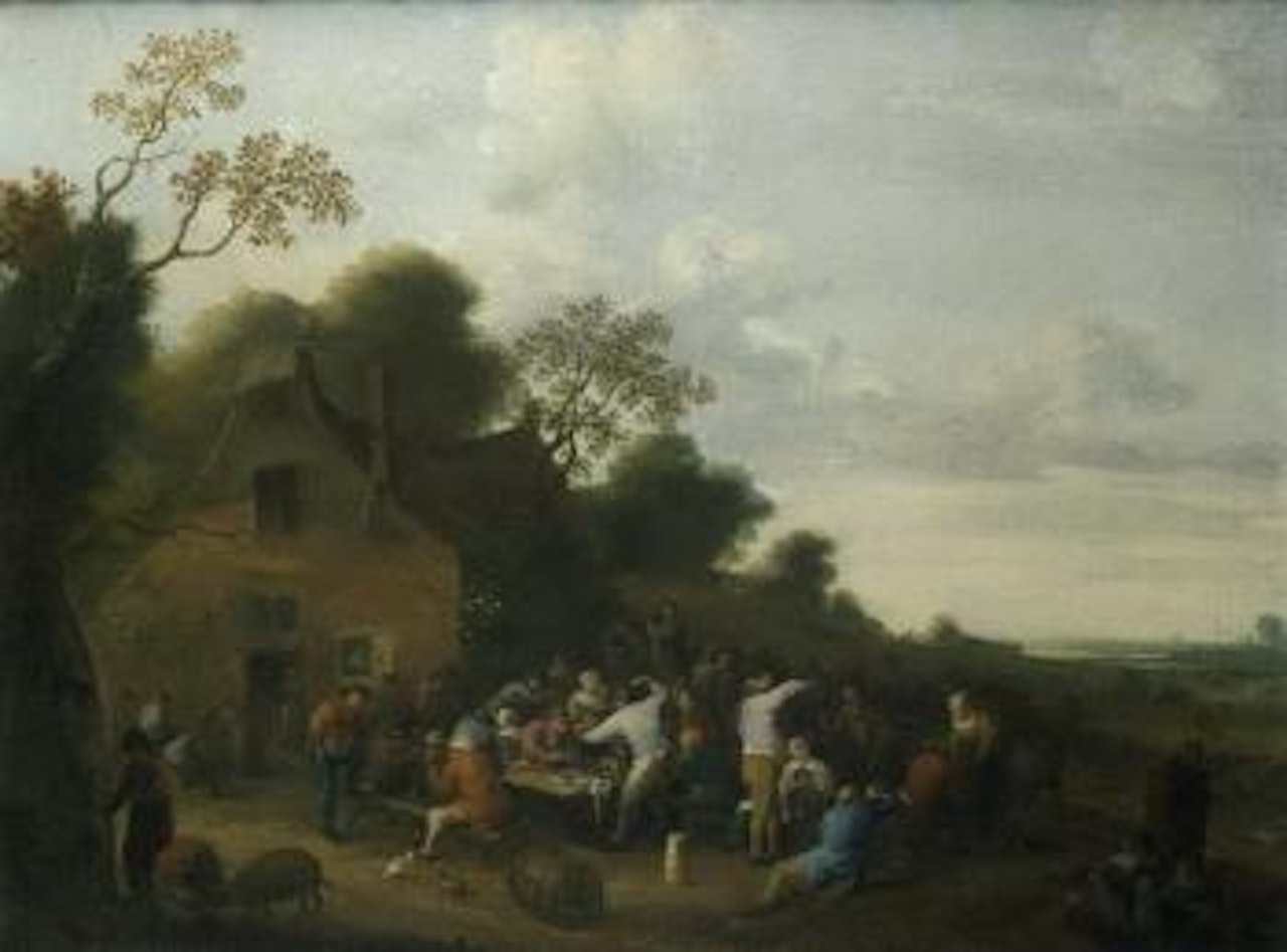 Rural fair by Dutch School