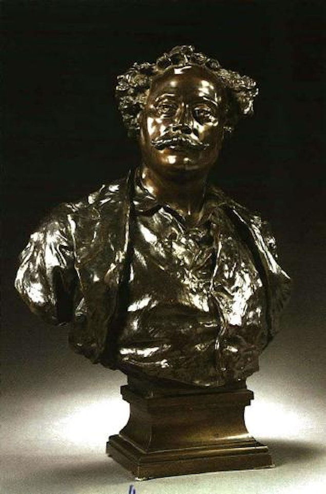 Bust of Alexandre Dumas son by Jean-Baptiste Carpeaux