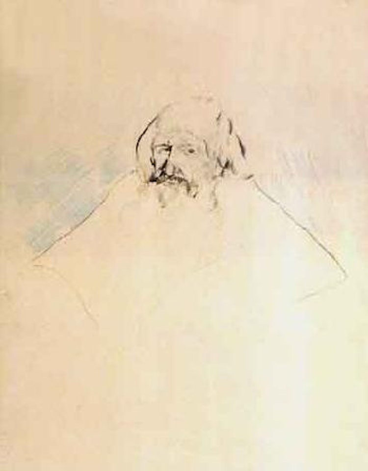 Portrait of a peasant by Filip Malyavin