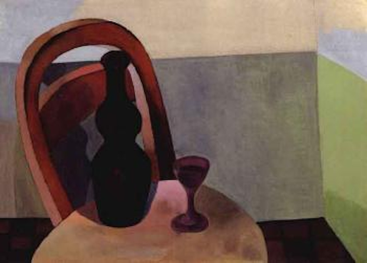 Untitled - still life with chair by Johann Georg Müller