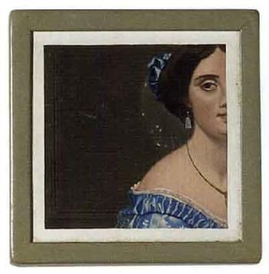 Ingres,, Princess of Bruglie - 1853, right shoulder and face by Richard Pettibone