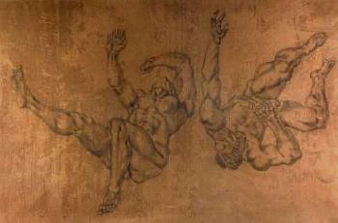 Chute des Titans by Leonard Tsuguharu Foujita