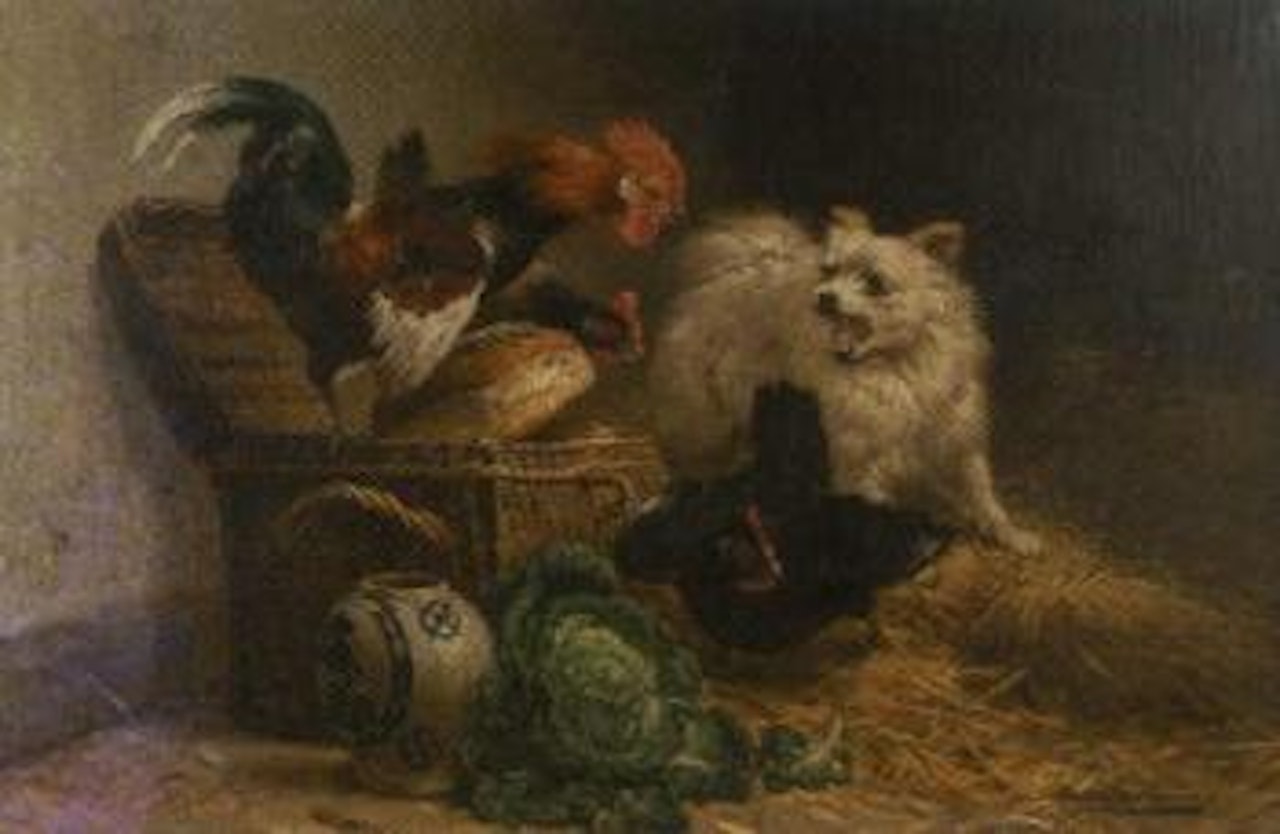Guardians of the hamper by Henriette Ronner-Knip