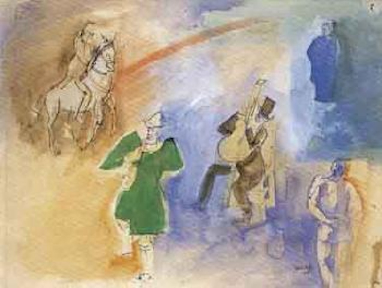 Scene de Cirque by Jean Dufy