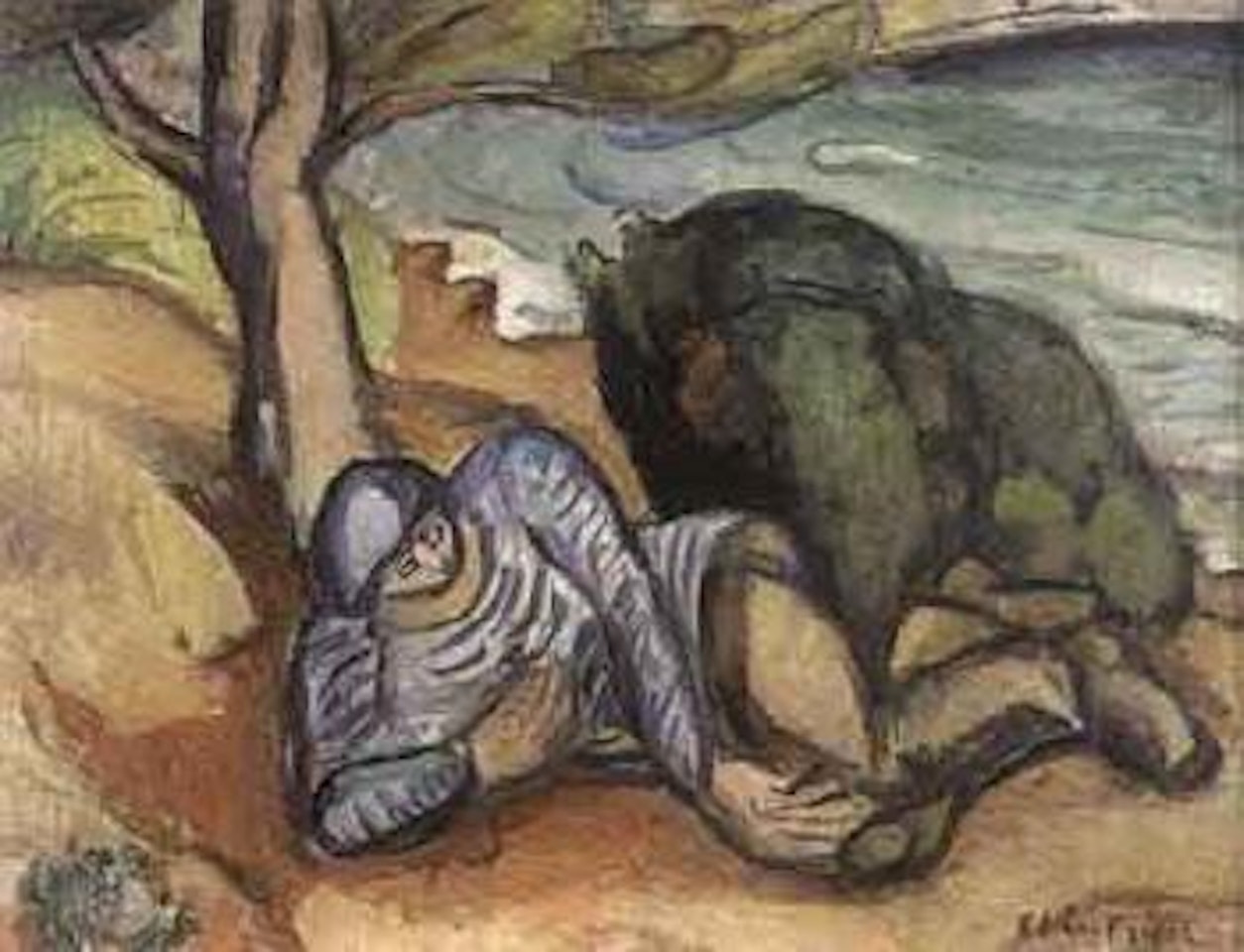 Repos du guerrier by Othon Friesz