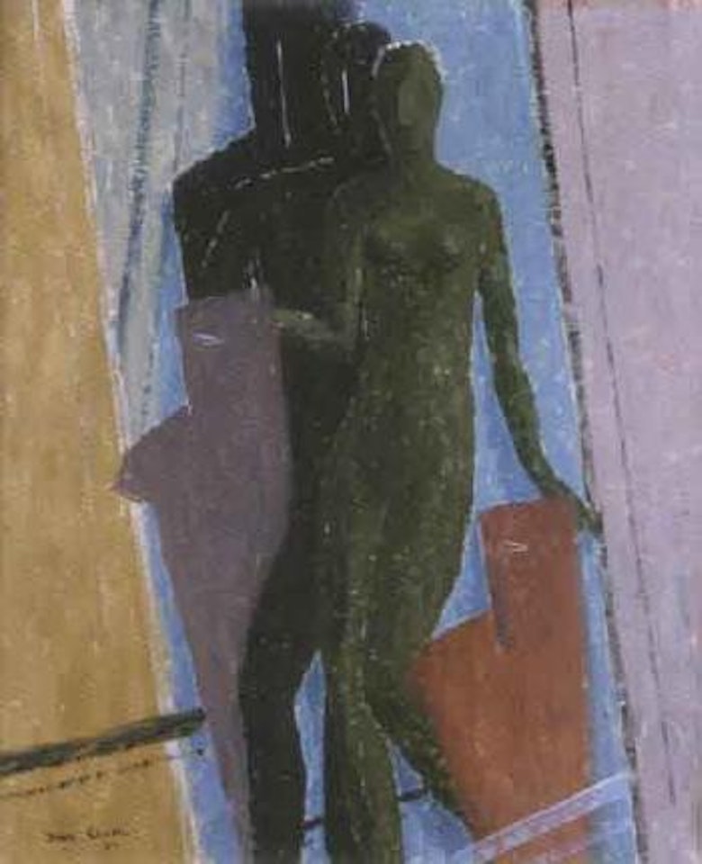 Nu et son double by Jean Crotti