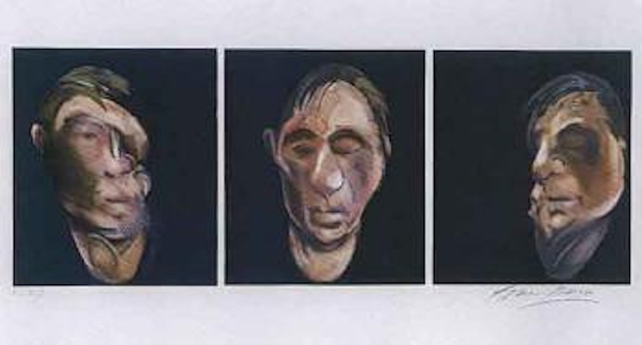 Triptyque autoportrait by Francis Bacon