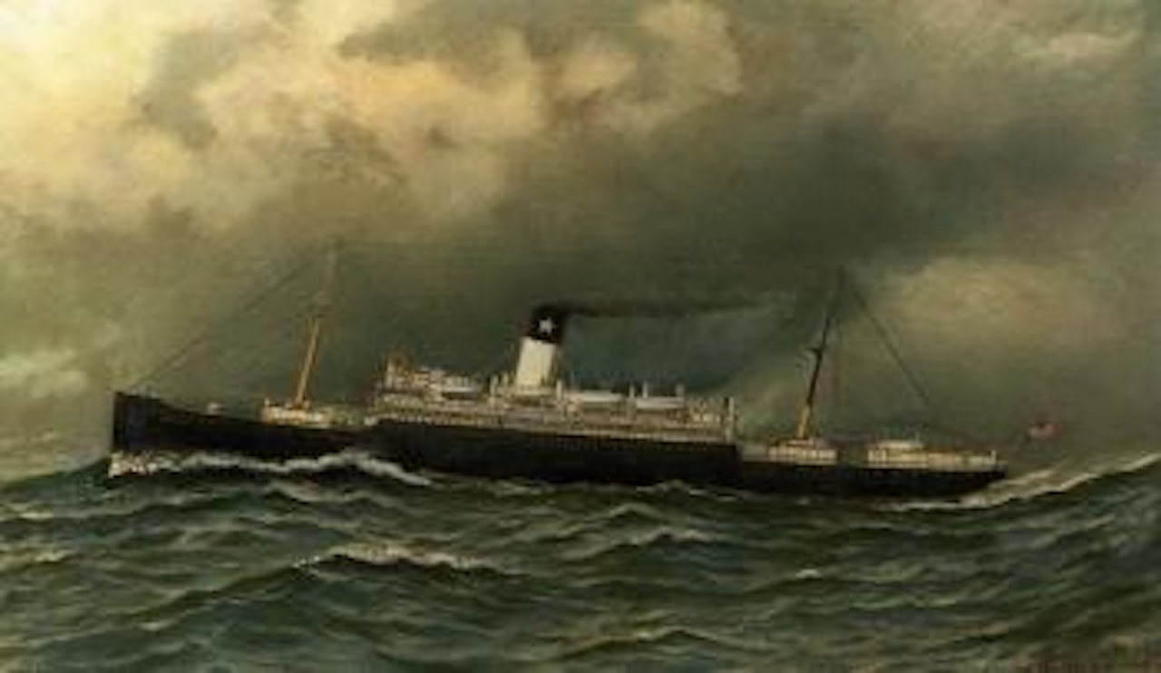 Antilles at sea by Antonio Jacobsen