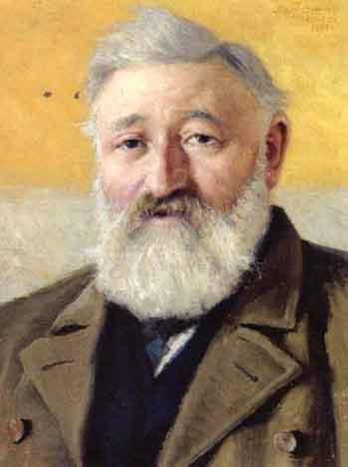 Portrait of Martin Daniel Muller by Paul Fischer