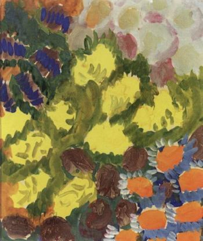 Still life of flowers by Inge Schiöler