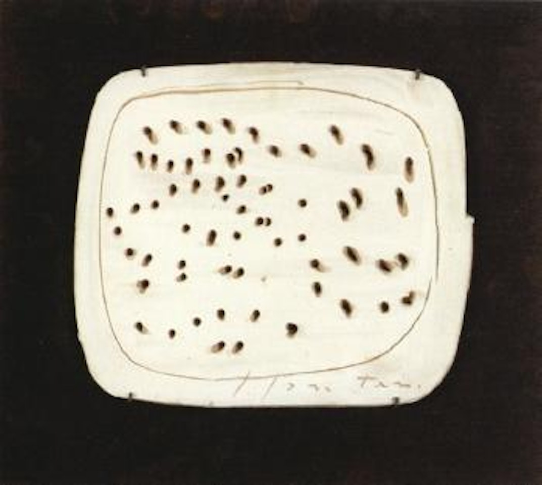 Concetto Spaziale by Lucio Fontana