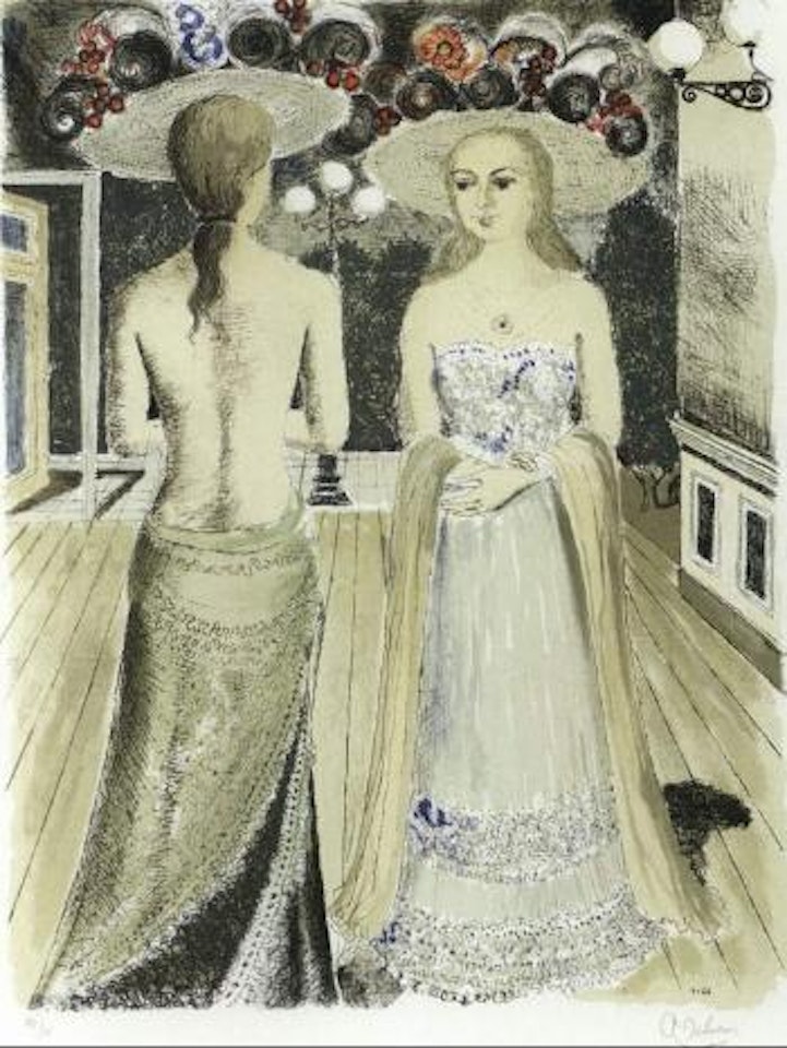 The rivals by Paul Delvaux