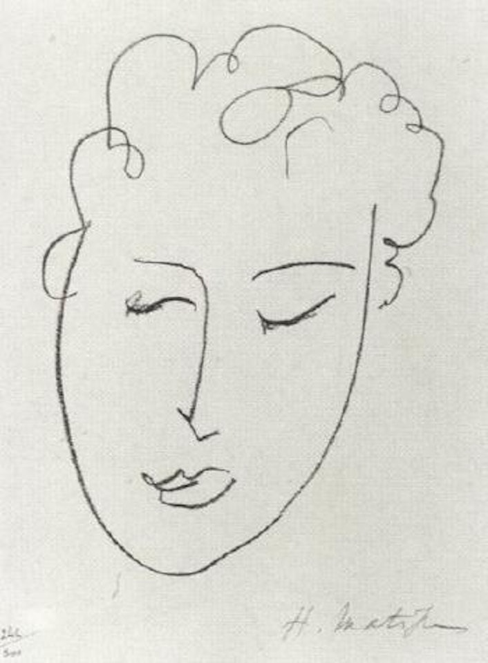 Pierres Levees - frontispiece by Henri Matisse