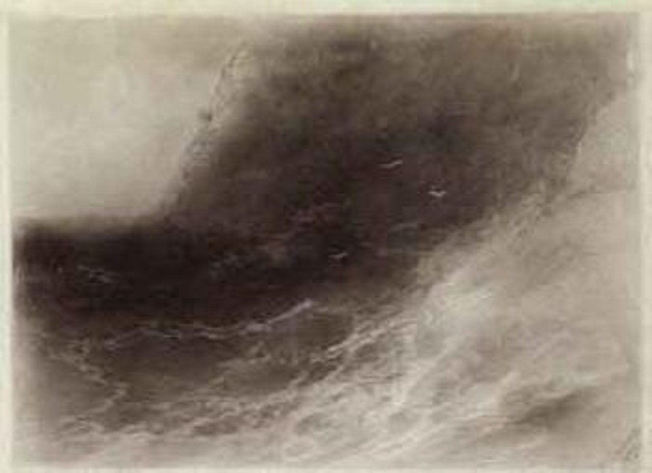 Rough seas by Ivan Konstantinovich Aivazovsky