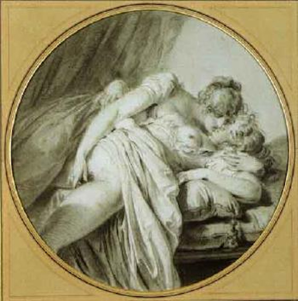 Couple de femmes by Louis-Leopold Boilly
