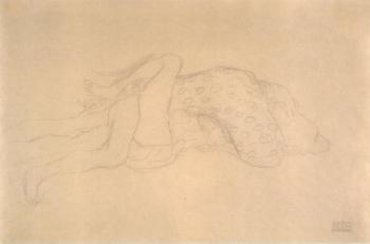 Lovers by Gustav Klimt