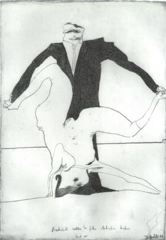Lovers by Horst Janssen