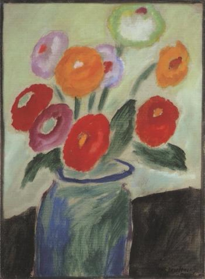 Vase of flowers by Alexej von Jawlensky
