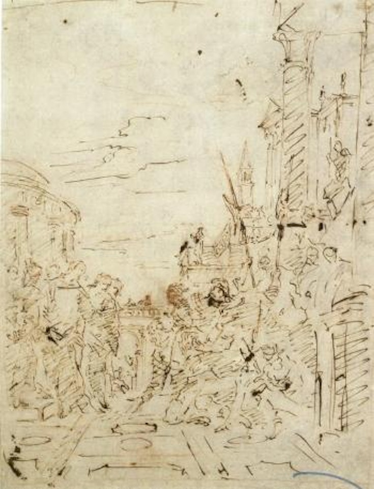 Christ and the Centurion by Francesco Guardi
