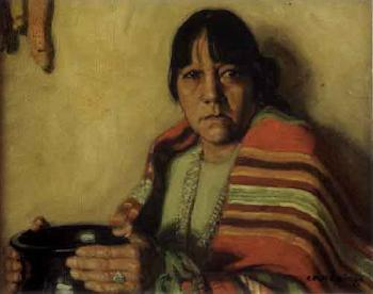 Black Olla by Ernest Martin Hennings