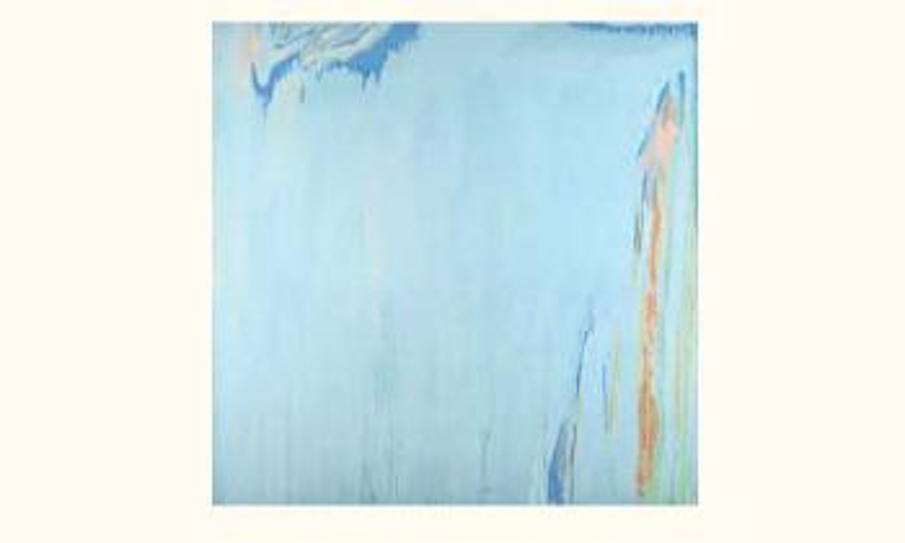 Bleu tache rose, Touraine - Loire by Olivier Debre