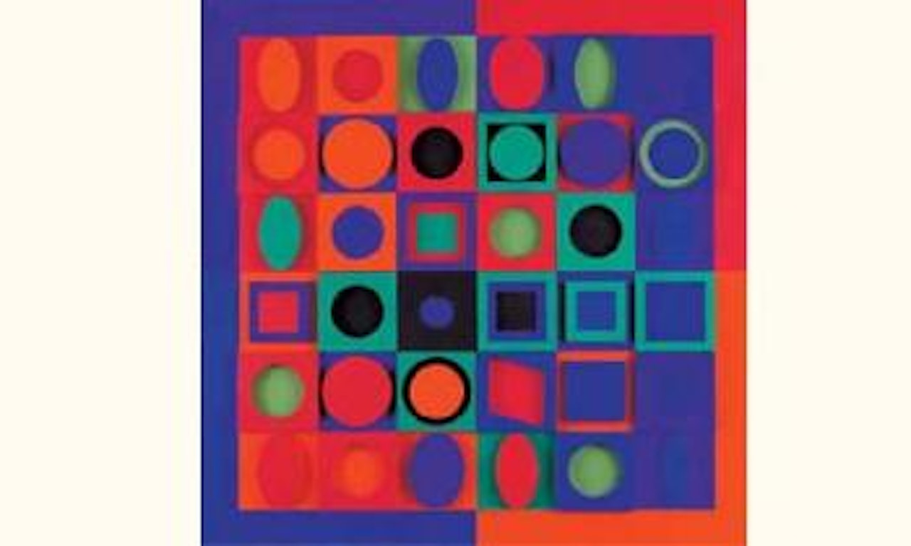 Multicolore by Victor Vasarely