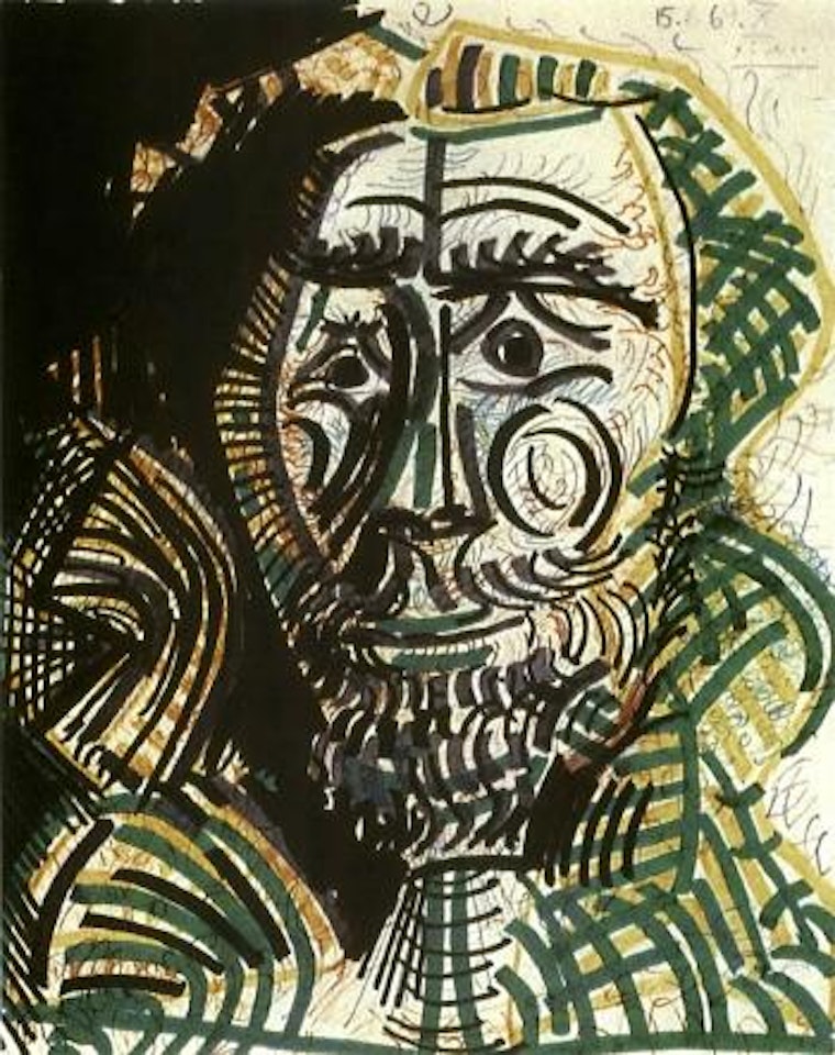 Tete d'homme by Pablo Picasso