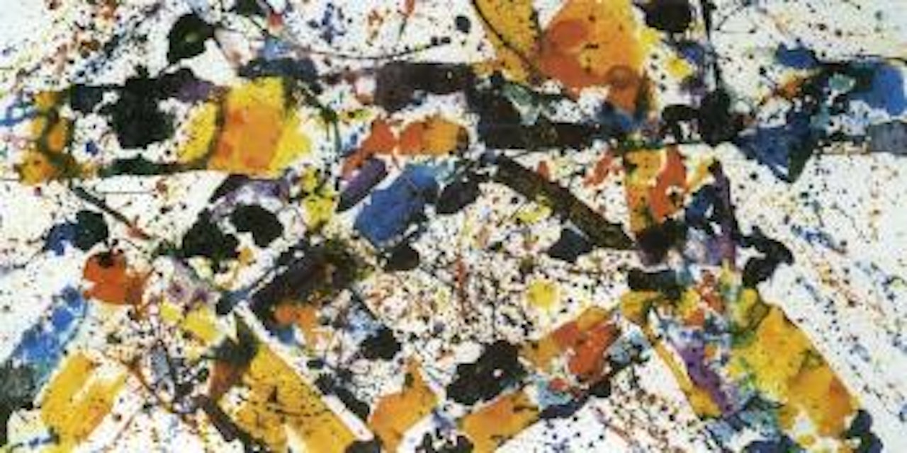 Untitled by Sam Francis
