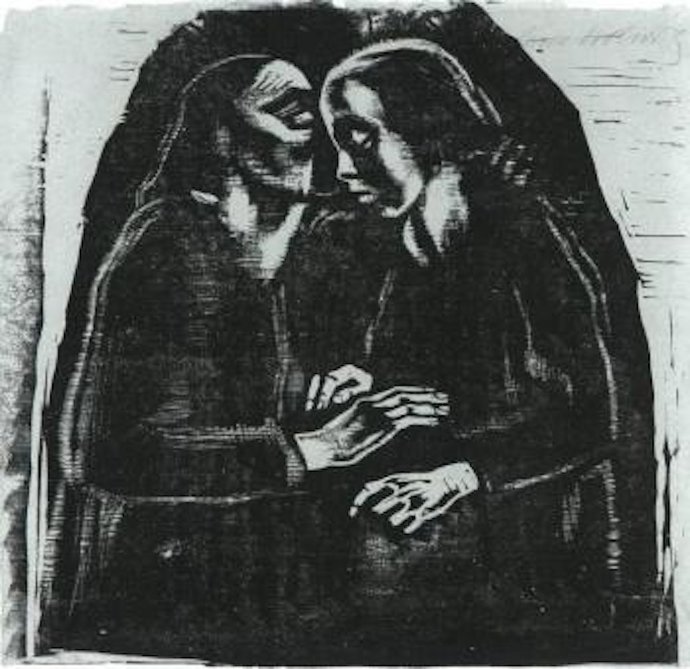 Mary and Elizabeth by Kathe Kollwitz