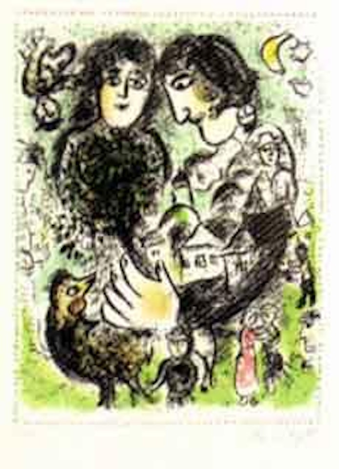Le rendez-vous by Marc Chagall