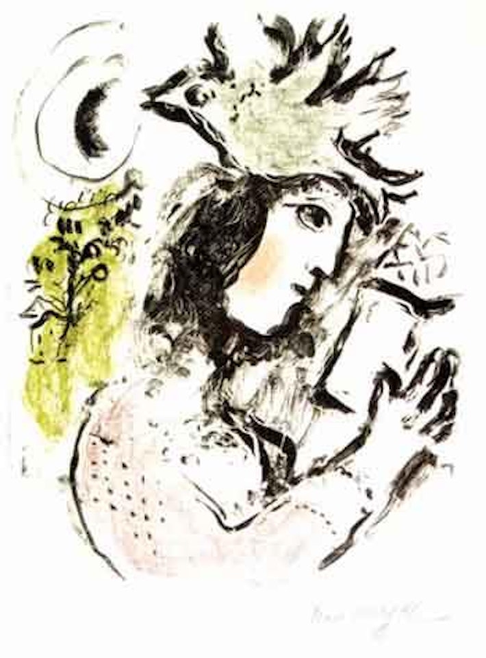 Poetess by Marc Chagall