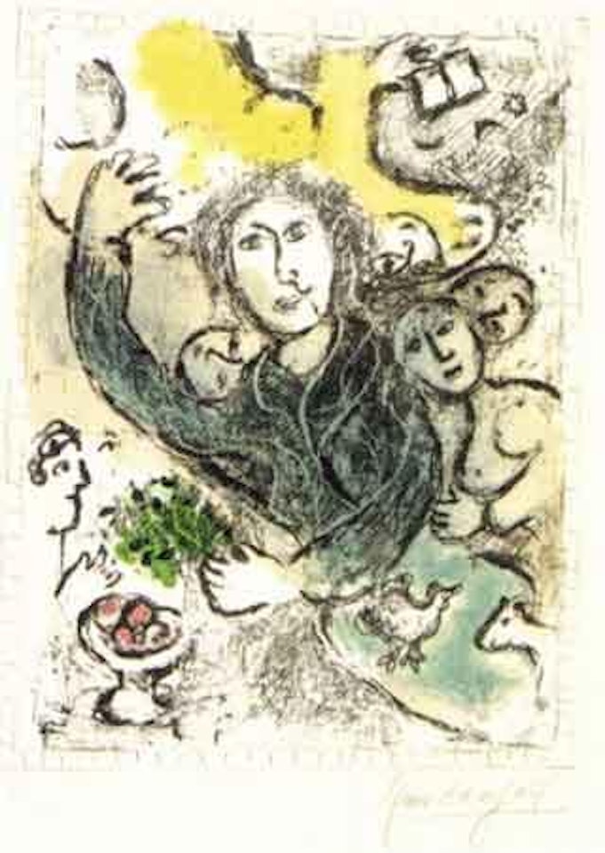 L'artiste II by Marc Chagall
