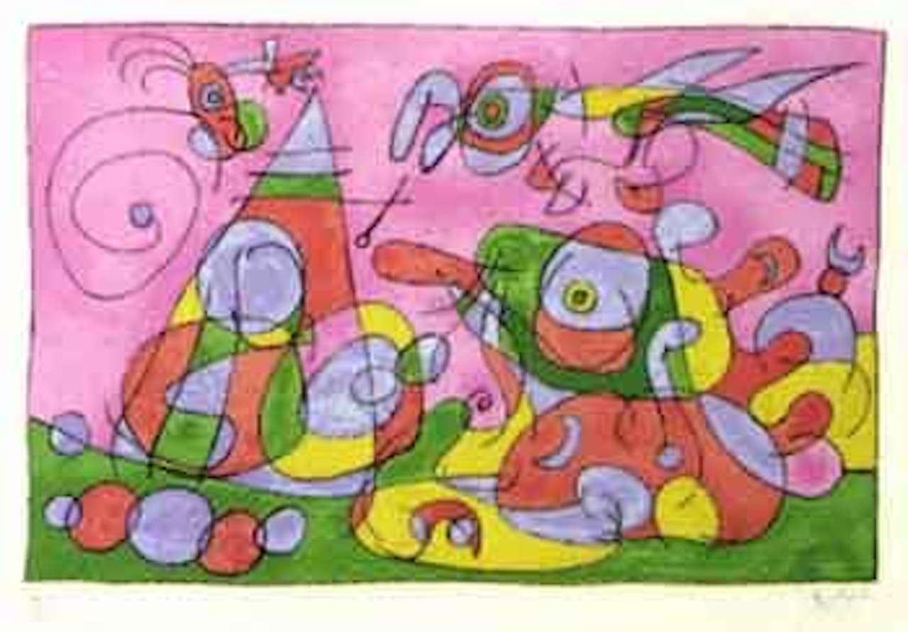 From Alfred Jarry Ubu Roi by Joan Miró