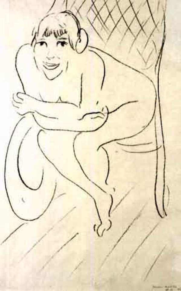 Nu au rocking chair by Henri Matisse