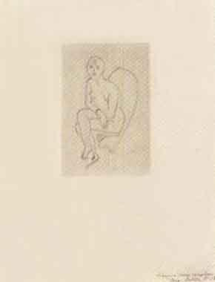 Nu au bracelet by Henri Matisse