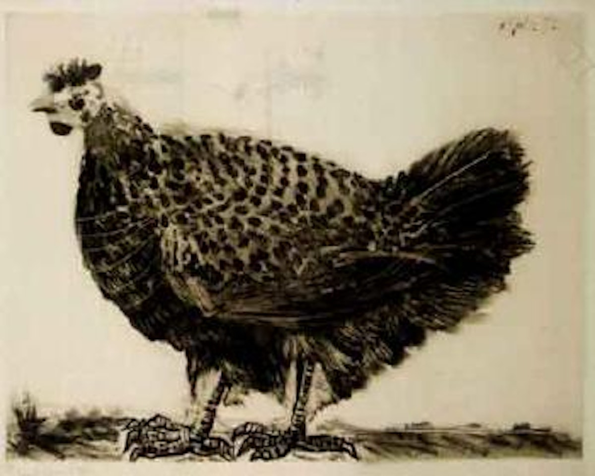 La poule by Pablo Picasso