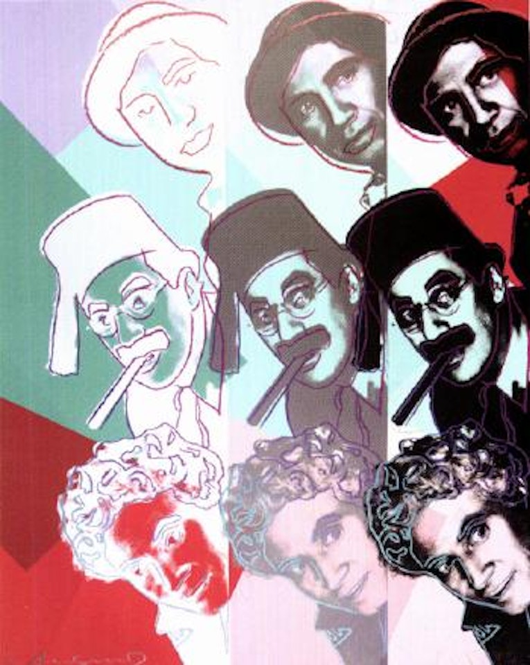 Portraits of Jews of the twentieth century by Andy Warhol